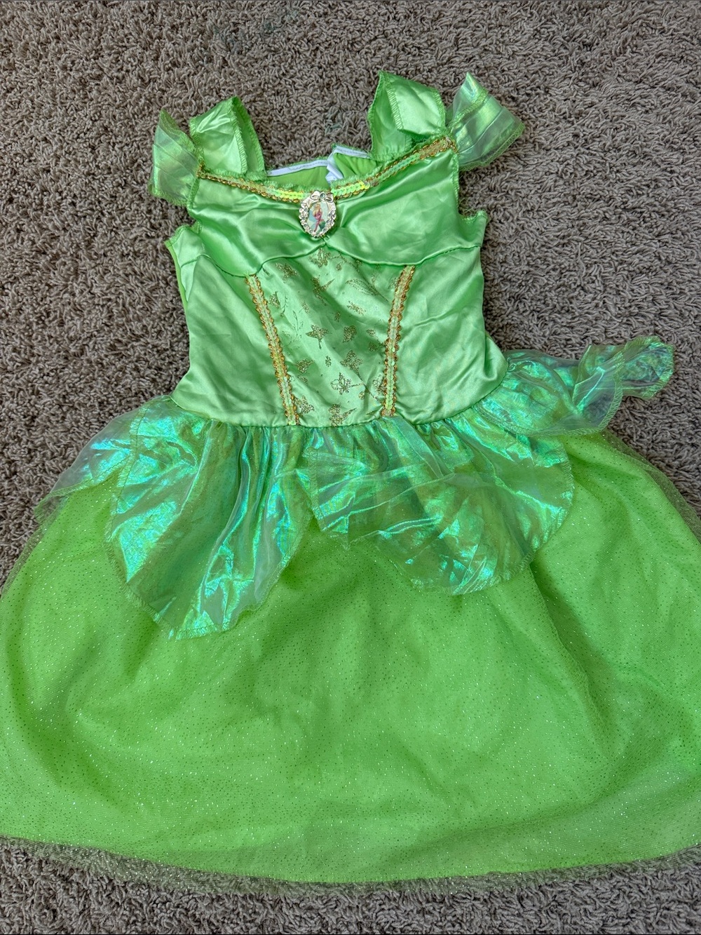 Tinkerbell Princess Kids Costume Dress